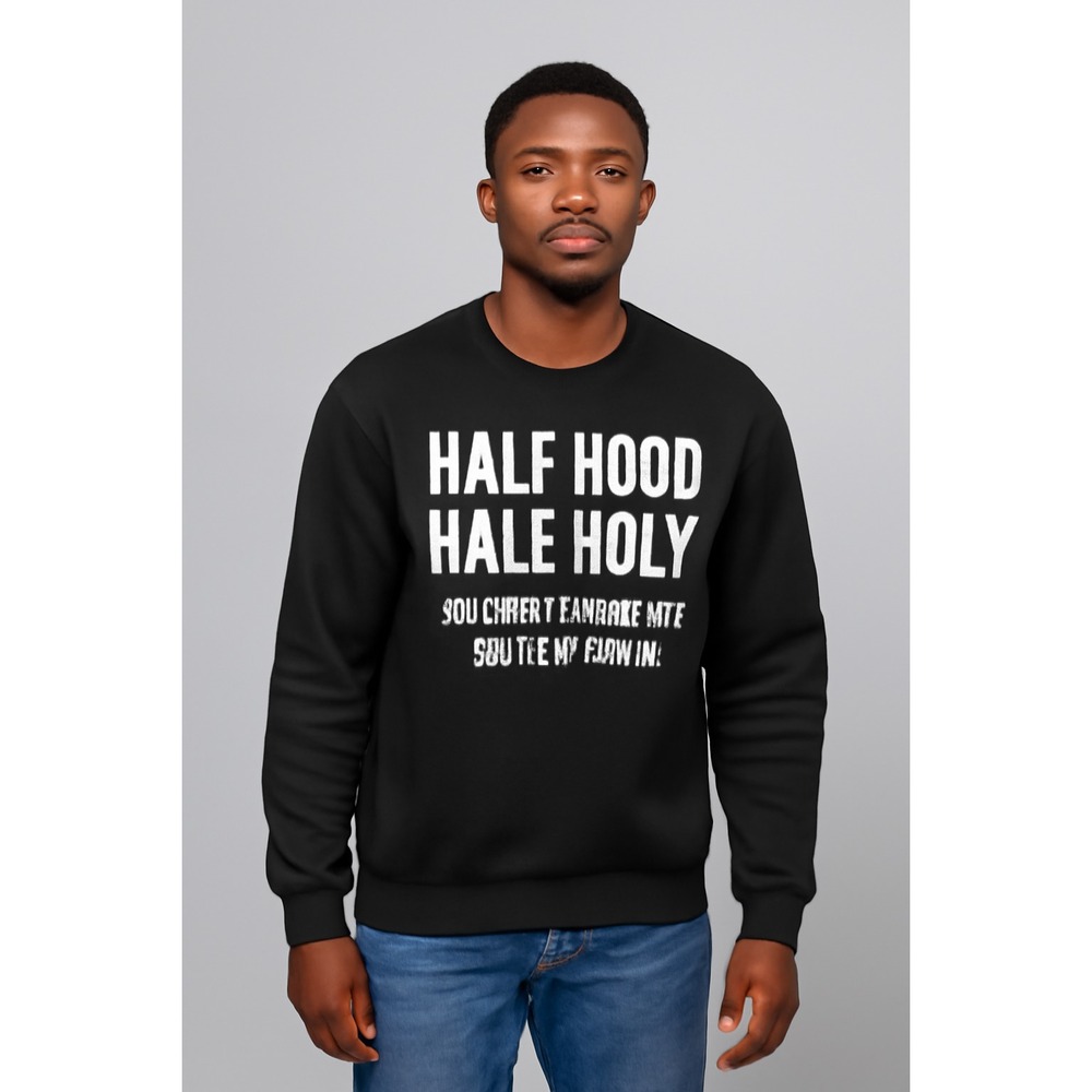 SHEIN‎ Black Graphic Sweatshirt - Size XL Made from Comfortable Fabric